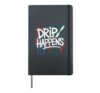 Splatter Room Experience Paint Chaos Artistic Fun Apparel Hardcover Journal, Black