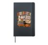 Spooky Cute Ghost Teacher Kindergarten Boo Crew Halloween Hardcover Journal, Black