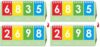 SpriteGru Freestanding Place Value Flip Chart, Double Side with Whole Numbers, Educational Math Learning Tool to Count Place Value to The Thousands (Pack of 2)