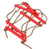 Spryflower Plastic Mini Climbing Ladder, 6-Section Outdoor Exercise