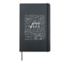 Square Root Of 121 T-Shirt 11th Birthday 11 Years Old Gift Hardcover Journal, Black