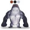 Squishy Monkey World Toy Stretchy Monkey Stress Balls for Kids (1-Pack) Monkey Splat Gorilla Toy Squishy Fidget Toys Stress Relief Toy Autism Sensory Toys for Autistic Children Party Favors (Black)