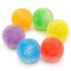 Squishy Stress Ball, Cheap Crunchy Squishy Fidget Toy, Sparkle 2Pcs，Yellow