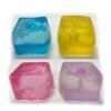 Squishy Stress Cube Fidget Toys - Slow Rising Stress Balls for Adults Kids Snowflakes Squeeze Toys for Anxiety Relief Squishy Balls for Classroom Prizes Sensory Toys for Kids with Autism Party Favors