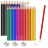 sqzrmdcg 36 PCS Colored Pencils for Kids, Pre-sharpened Art Pencils Back to School Supplies Set, Drawing Sketching Pencils for Students, Teachers, Classroom