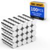 SRENMSMT Small Magnets, 5x3mm Neodymium Magnets for Crafts, 100 Pack