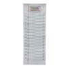 Srliya 32 Pockets Numbered Pencil Storage Pocket Chart Classroom