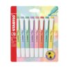 STABILO - swing cool Pastel - Highlighter - Pack of 8 - Assorted colors