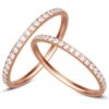 Stackable Rings for Women, Compatible with Oura Ring Gen 5/4/3 Accessories