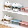 Stackable Shoe Storage Organizer, Space-Saving Closet Shelf
