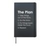 STAGE CREW JOB Stagehand Band Roadie Stage Technician Hardcover Journal, Black