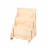 ＡＷＨＡＯ Staggered Wooden Brochure Stand