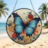 Stained Glass Window Hanging, Butterfly