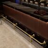 Stainless Steel Bar Foot Rail for Kitchen Island,