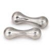 Stainless Steel Fidget Toy Bone EDC Hand Spinner Stress Relief 2 Pcs