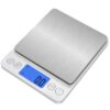 Stainless Steel Kitchen Scale, 10kg Scale with Backlit Display