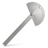 Stainless Steel Protractor 180 Degrees, Woodworking Angle Measuring Tool