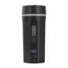 Stainless Steel Travel Kettle with Empty Heating Prevention,black