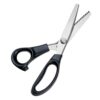 Stainless Steel Zig Zag Scissors For Fabric，Fabric Cutting Scissors