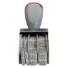 Stamp 4mm Font Spanish Date Stamp French Date Rotating Business for Document File Marking Contract Stamping