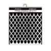 Stamperia - Thick Stencils for Scrapbooks, Albums, Cards, Bullet Journalling, and More, Flexible Material, Easy to Clean, Perfect for Hobbies, Crafts and Gifting (Timeless, Net Texture)