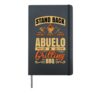 Stand Back Abuelo Is Grilling BBQ Funny Grandad Grandpa Hardcover Journal, Black