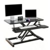Standing Desk Converter,Desk Risers for Monitors with Keyboard Tray