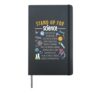 Stand Up For Science Physicist Physics Hardcover Journal, Black