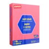Staples Card Stock, 8.5 x 11, Bright Pink, 65lb, 250/Ream