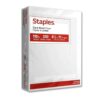 Staples Cardstock Paper, 8.5-Inch x 11-Inch Paper Size, Matte White, 110 lbs., For Office, School & Home