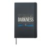 Stargazing Amateur Astronomy Lover Telescope Stargazer Hardcover Journal, Black