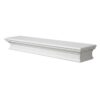 Starlight Canyon Home Mahogany Floating Wall Shelf with French Cleat Mount, Extra-Long Wall-Mounted Shelving Unit for Living Room or Home Office