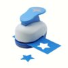 Star Punch 1 inch Craft Lever Punch Handmade Paper Punch for Crafting Scrapbooking,DIY Card Making Candy Colour by Rondam 1 inch Star