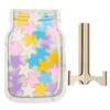 Star Reward Jar Wooden Abs Incentive Jar for Classroom