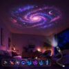 Starry Sky Nebula Projector Light, USB Night Light for Bedroom Living Room