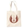 Star Wars Jedi Emblem Grocery Travel Reusable Tote Bag, Natural, 38X42Cm