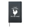State and County Fair Show Chicken Livestock Showing Poultry Hardcover Journal, Black