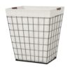 Steel Wire Laundry Hamper 75L with Removable Fabric Liner