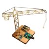 STEM DIY Metal Wire Sculpture Tower Crane Night Light Kit