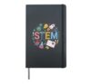 Stem Scientist Laboratory Experiments Kids Women Men Hardcover Journal, Black