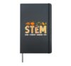 STEM Teacher Thanksgiving Grateful Educator Science Class Hardcover Journal, Black