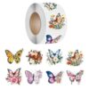 Sticker Adhesive Labels 500Pcs Decorative Envelope Seal Sticker for Gift, Wedding, Birthday, Party Decorative Envelope Seal