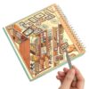 Sticker Scene Book - 10 Miniature Shop Scenes | 3D DIY PET Sticker Collect