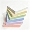 Sticky Notes 3x3 in., Soft Colors Self-Stick Pads it, Easy to Post, 6 Pads