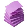 Sticky Notes 3x3 Pop Up with Bright Colors (Purple), 4 Pads 90 Sheets/Pad
