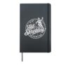 Still Shredding In My Seventies Skiing Skier Hardcover Journal, Black