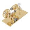 Stirling Engine Model with LED Bulb, Flywheel and Electricity Generator,
