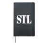 STL St Louis MO Airport Code Hometown Pride Design Hardcover Journal, Black