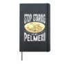 Stop Staring At My Pelmeni Hardcover Journal, Black