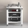 Storage Cabinet & DVD Tower - Modern AV Stand Corner Shelf TV Stand Home Theater Entertainment Center Stylish Media Storage Solution